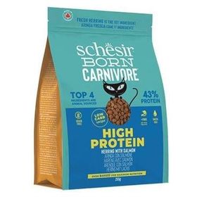 Schesir Born Carnivore Somonlu ve Ringa Balıklı 255 GR Yetişkin Kedi Maması