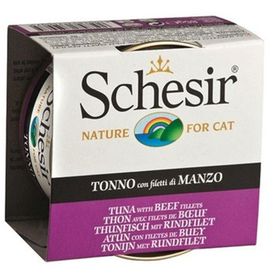 Schesir Cat Jelly Ton Balıklı Sığır Etli 85 gr Yaş Kedi Maması