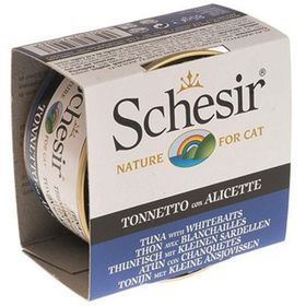 Schesir Cat Jelly Ton ve Ringa Balıklı 6x85 gr Yaş Kedi Maması
