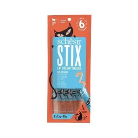Schesir Cat Stick 15 gr 6 Adet Somonlu Sıvı Kedi Ödül Maması
