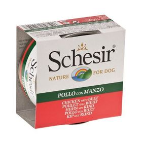 Schesir Dog Jelly Sıgır ve Tavuk Fıleto 150 gr Konserve Köpek Maması