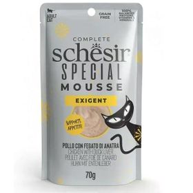 Schesir Exigent Mouse Tavuklu ve Ördekli 80 gr Kedi Konservesi