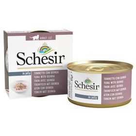 Schesir Jelly Ton Balıklı ve Kinoalı 85 gr Yetişkin Kedi Konservesi