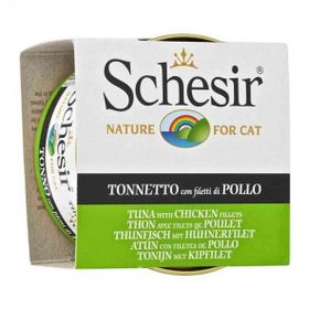 Schesir Jelly Ton Balıklı ve Tavuk Jöleli 6x85 gr Kedi Konservesi