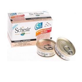 Schesir Jöle İçinde Somonlu 6x50 gr Yetişkin Kedi Konservesi