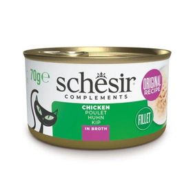 Schesir Jöle İçinde Tavuk Filetolu Yetişkin 70 gr Kedi Konservesi