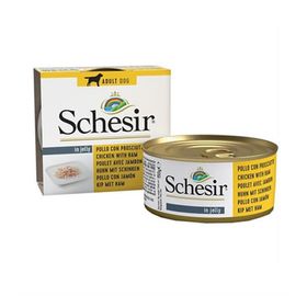 Schesir Jöle İçinde Tavuklu ve Domuzlu 150 gr Yetişkin Köpek Konservesi