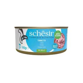 Schesir Jöle İçinde Ton Balıklı Balıklı Yetişkin 140 gr Kedi Konservesi