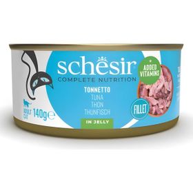 Schesir Jöle İçinde Ton Balıklı Balıklı Yetişkin 140 gr Kedi Konservesi