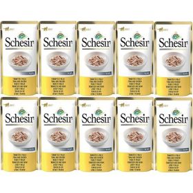 Schesir Jöle İçinde Ton Balıklı ve Tavuklu 85 gr Yetişkin Kedi Konservesi