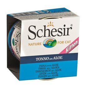 Schesir Kitten Ton Balıklı Ve Aloeveralı Konserve 85 gr Yavru Kedi Maması