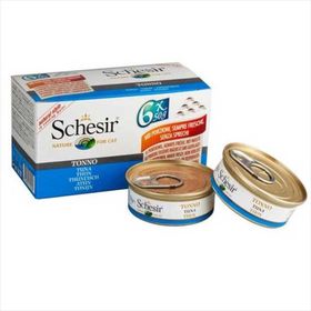 Schesir Multipack Ton Balıklı ve Biftekli 6x50 gr Kedi Maması
