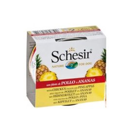 Schesir Nature Tavuk ve Ananaslı 150 gr Konserve Köpek Maması