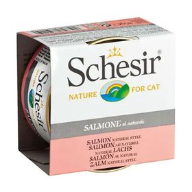 Schesir Naturel Brine Doğal Somonlu 85 gr Kedi Konservesi