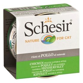 Schesir Naturel Brine Tavuklu 85 gr Yetişkin Konserve Kedi Maması
