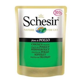 Schesir Pouch Gravy Tavuklu Kıyılmış 100 gr Kedi Maması