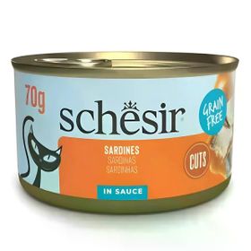 Schesir Sardalyalı Sos İçinde 70 gr Kedi Konservesi