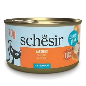 Schesir Sardalyalı Sos İçinde 70 gr Kedi Konservesi