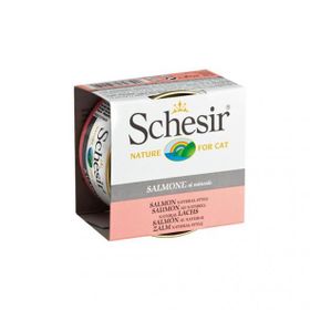 Schesir Somon Balıklı 85 GR Doğal Yaş Kedi Maması