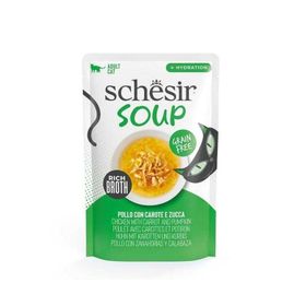 Schesir Soup Tavuk ile Bal Kabağı 40 gr Yetişkin Kedi Çorbası