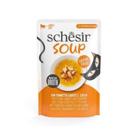 Schesir Soup Ton Balığı ile Bal Kabağı 40 gr Yetişkin Kedi Çorbası