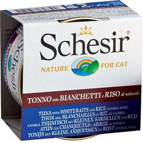 Schesir Suda Pişirilmiş Ringa ve Ton Balıklı 85 gr Kedi Konservesi