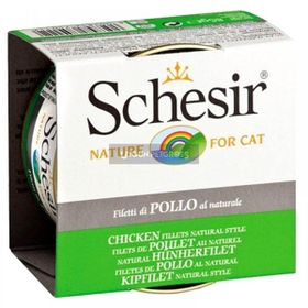 Schesir Suda Pişirilmiş Tavuklu 85 gr Yetişkin Kedi Konserve Maması
