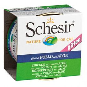 Schesir Tavuklu Aloe Yavru 85 gr Konserve Yaş Kedi Maması