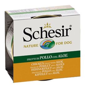 Schesir Tavuklu ve Aloeveralı Yetişkin 150 gr Konserve Köpek Maması