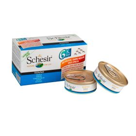 Schesir Ton Balığı ile Levrekli Jöle İçinde Multipack 6x50 gr Kedi Konservesi