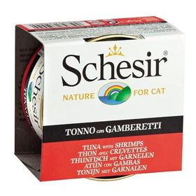 Schesir Ton Balığı ve Karidesli 85 gr Yaş Kedi Maması