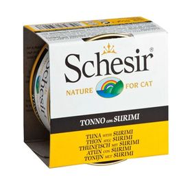Schesir Ton Balık ve Surimi Jöleli 85 gr Konserve Kedi Maması
