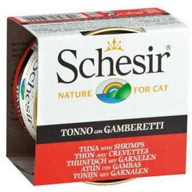 Schesir Ton Balıklı Karidesli Jöleli 85 gr Konserve Kedi Maması