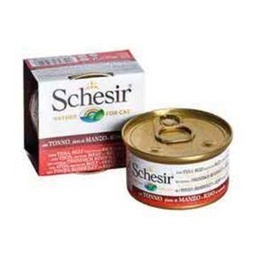 Schesir Ton Balıklı Sığır Etli Pirinçli 85 gr Konserve Kedi Maması