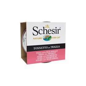 Schesir Ton Balıklı ve Barbunya Balıklı Jöleli 85 gr Konserve Yetişkin Kedi Maması