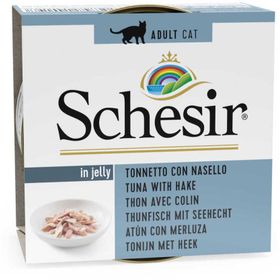 Schesir Ton Balıklı ve Barlam Balıklı 85 gr Yetişkin Kedi Konservesi