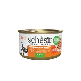 Schesir Ton Balıklı ve Kalamarlı Jöle İçinde 70 gr Kedi Konservesi