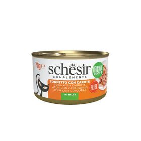 Schesir Ton Balıklı ve Kalamarlı Jöle İçinde 70 gr Kedi Konservesi