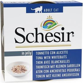 Schesir Ton Balıklı ve Ringa Balıklı 85 gr Yetişkin Kedi Konservesi