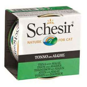 Schesir Ton Balıklı Yosunlu Jelly Yetişkin Kedi Konservesi 85 gr