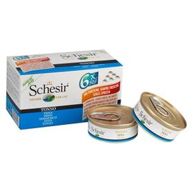 Schesir Tonnetto Ton Balıklı 6x50 gr Yetişkin Kedi Konservesi