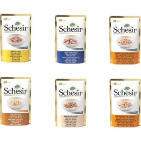 Schesir Yetişkin Pouch 6 Al 5 Öde 6x85 gr Pouch Yaş Mama