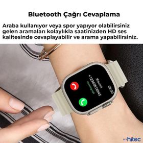 Schitec 2023 Watch 8 Pro Max Turuncu Akıllı Saat
