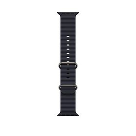 Schitec 42-44 mm Yeni Nesil Apple Uyumlu Siyah Akıllı Saat Kordonu