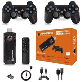 Schitec 8K Android Tv Stick Retro Game Konsol 35000 Oyunlu 64 gb Oyun Konsolu