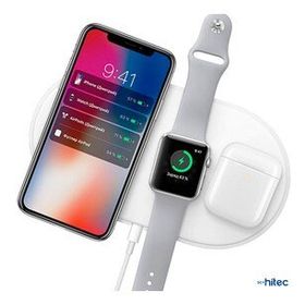 Schitec Air Power 3 in 1 Telefon Saat Airpods Wireless Kablosuz Şarj İstasyonu
