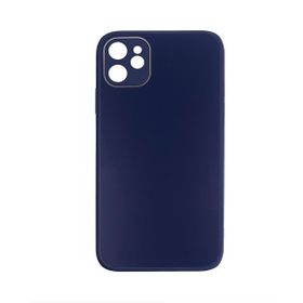 Schitec Deluxe İphone 12 Mat Lacivert Kılıf