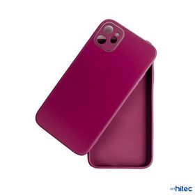 Schitec Deluxe İphone 12 Mat Mor Kılıf