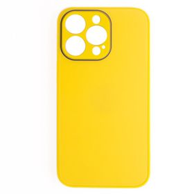Schitec Deluxe İphone 12 Pro Mat Sarı Kılıf