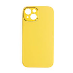 Schitec Deluxe İphone 13 Mat Sarı Kılıf